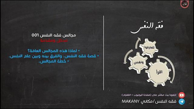 مجالس فقه النفس 001 | قصة فقه النفس وخطة المجالس العامة