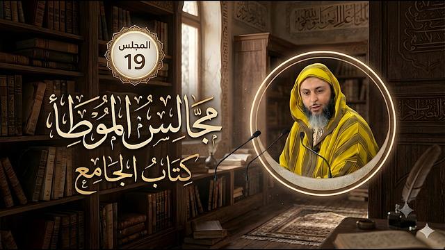 مجالس الموطأ - 19- كتاب الجامع - باب ما جاء في وباء المَدِينة - الشيخ سعيد الكملي