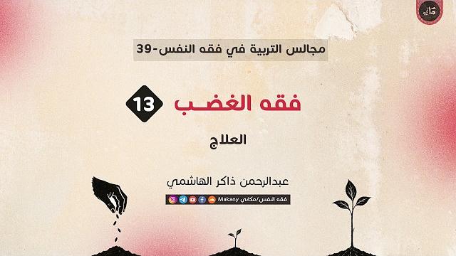 مجالس فقه الغضب 13 | العلاج