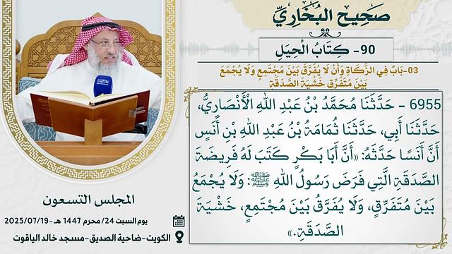 90- كتاب الْحِيَلِ I صحيح البخاري I للشيخ د. عثمان الخميس