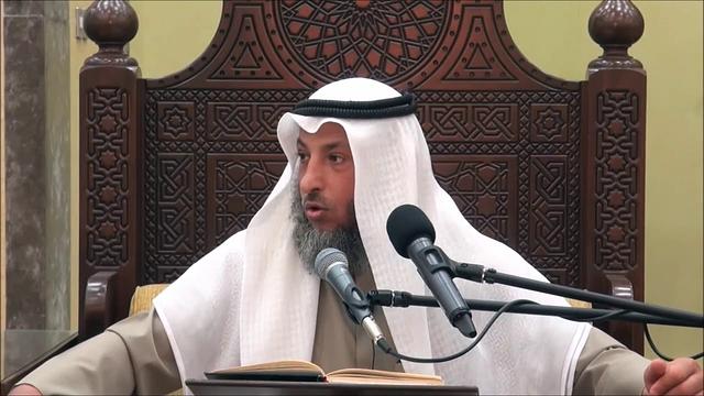 190-الخلاف في مسألة مس الذكر على أربعة أقوال والتفصيل في ذلك وذكر الراجح منها-الشيخ عثمان الخميس