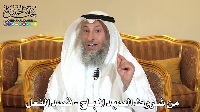 2496 - من شروط الصيد المباح - قصد الفعل - عثمان الخميس