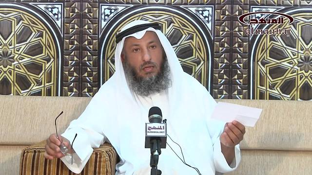 الشيخ عثمان الخميس شخص توفي بالسرطان ولم يوصي