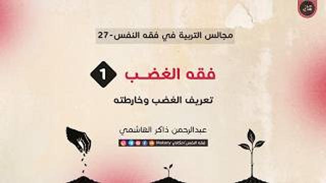 مجالس فقه الغضب | عبدالرحمن ذاكر الهاشمي