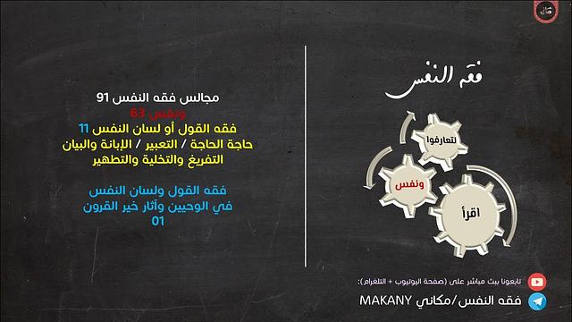 مجالس فقه النفس 091 | ونفس 63 | فقه القول أو لسان النفس 11 | آيات وأحاديث وآثار